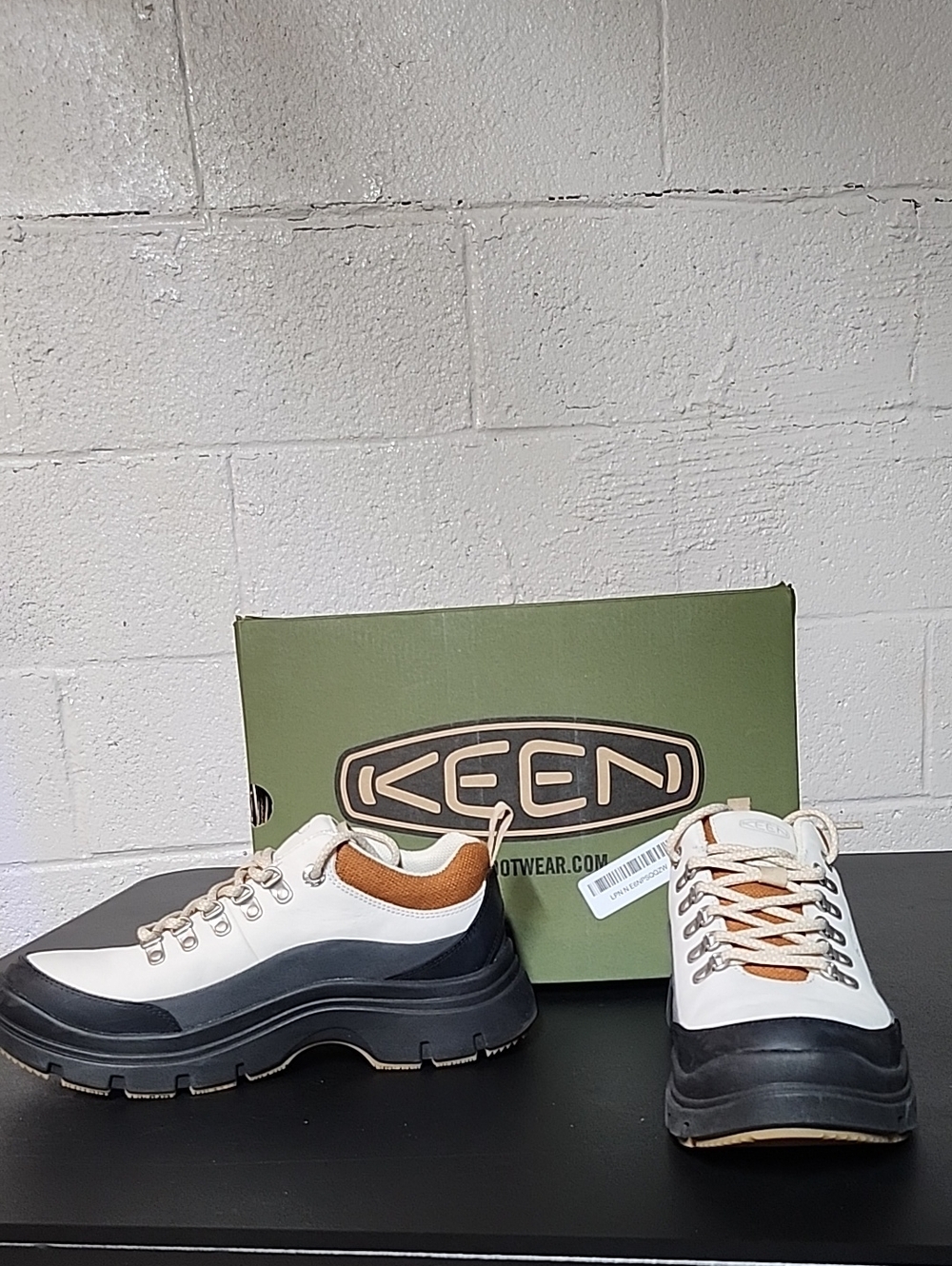 Keen Womens Kosa Oxford Silver Birch Roasted Pecan
